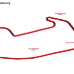 F1 Vegas Track Map