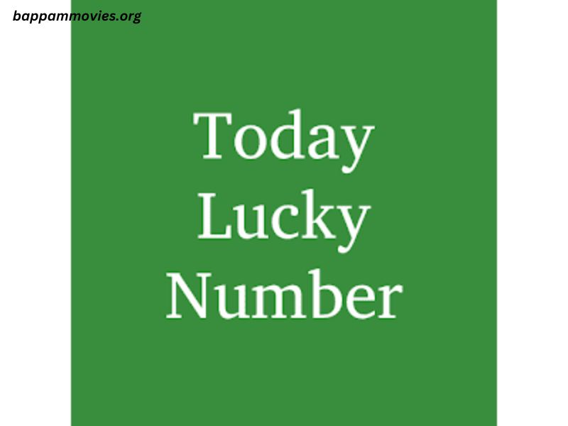 Lucky Number for Today